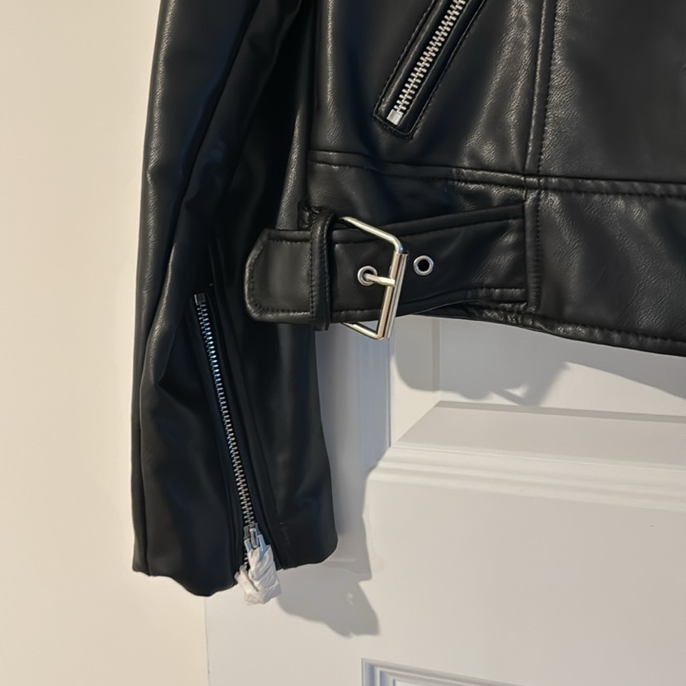 Zara Faux Leather Jacket NWT Size XS - Picture 10 of 14